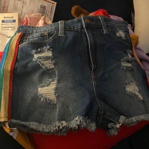Jean shorts